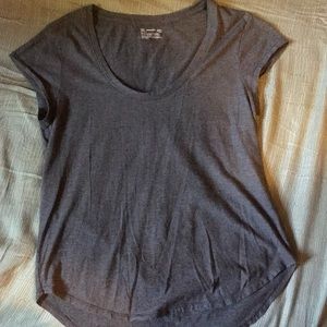 Grey organic cotton t shirt